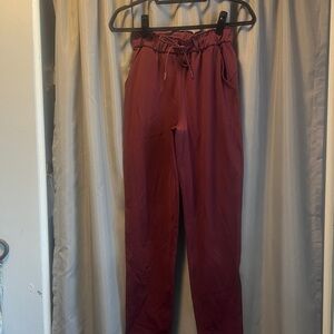 Lululemon Keep Moving 7/8 Pant/Stretch High Rise 7/8 Length Pant 25"